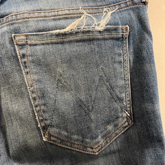 Mother Skinny Ripped Jeans - Picture 5 of 9